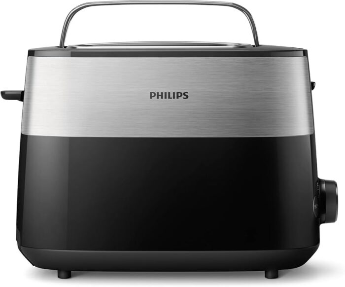 TOSTAPANE PHILIPS DAILY COLLECTION HD2516/90 BLACK/SILVER