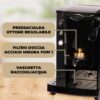 MACCHINA DA CAFFE' FABER SLOT PLAST BASIC TELAIO NERO PLASTICHE NERO PRESSACIALDA IN OTTONE SPNERNBAS - immagine 4