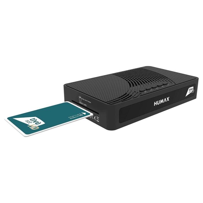 Humax Decoder TIVUMAX HD 3601S2 Lite + Tessera Tivùsat Hd Black 5001735 DVB-S2 - immagine 5