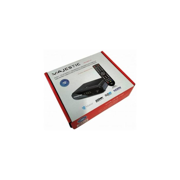 Majestic Decoder Dec 695T Hd Black 110695 DVB-T2 - immagine 6