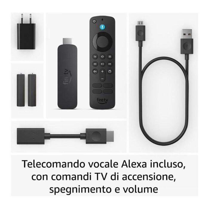 Amazon Media box FIRE TV STICK 4K Gen 3 Black B0CJKTWTVT - immagine 3