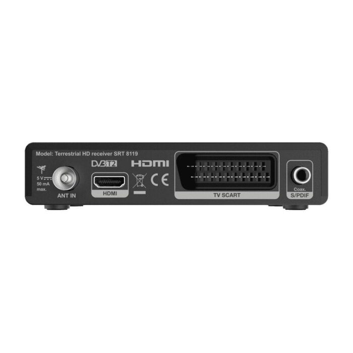 Strong Decoder Black SRT8119 DVB-T2 - immagine 3
