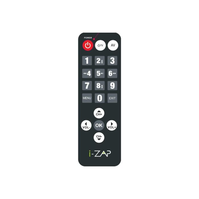 I-zap Decoder 2In1 Black ST395 DVB-T2/S2-izap - immagine 3