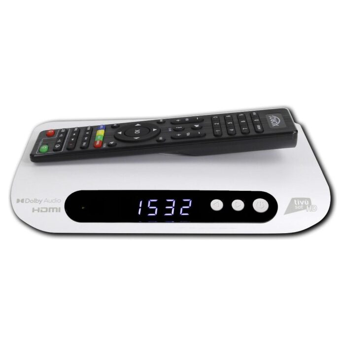 Xoro Decoder Tivùsat Classic Hd White HRS 8830 DVB-S2