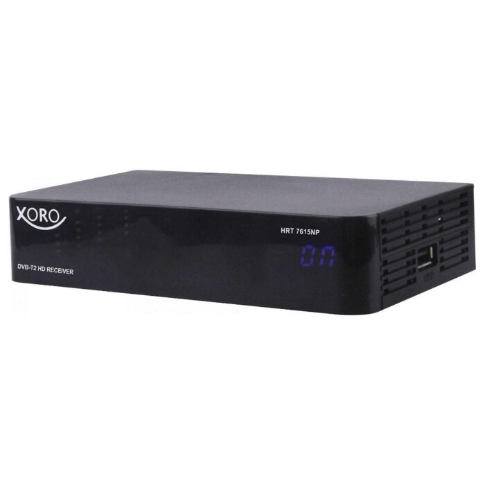 Xoro Decoder Dvb T2 Hevc 10 Bit Black HRT 7615 NP DVB-T2 - immagine 3