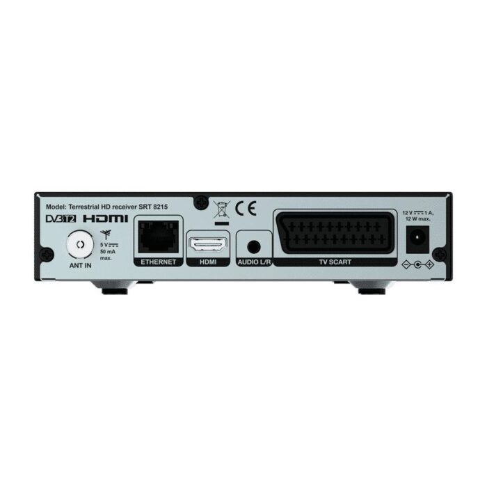 Strong Decoder Terrestre Ad Alta Definizione Black SRT 8215 DVB-T2 - immagine 4