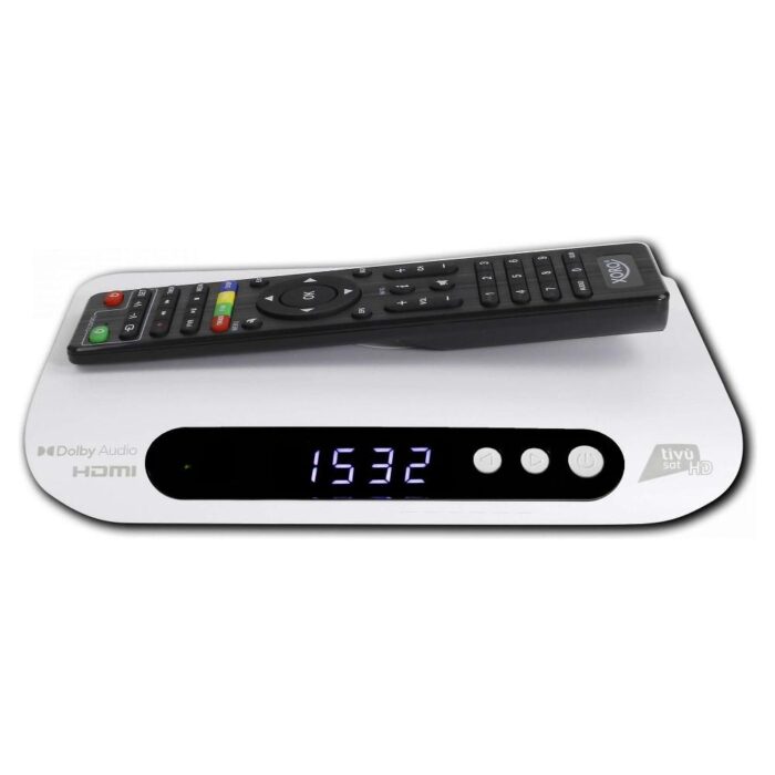 Xoro Decoder Tivùsat Classic Hd White HRS 8830 DVB-S2 - immagine 7