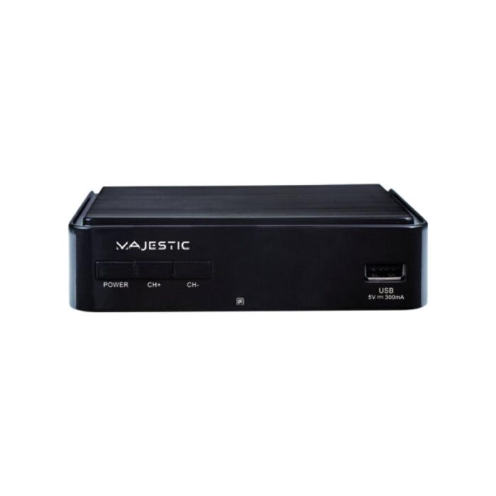 Majestic Decoder Dec 665Hd Black 100665 DVB-T2