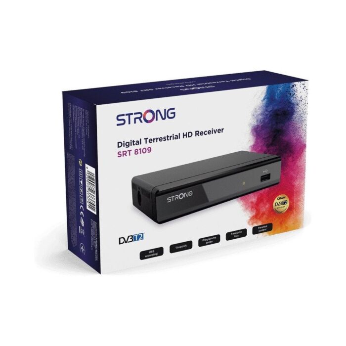 Strong Decoder Black SRT8109 DVB-T2 - immagine 5