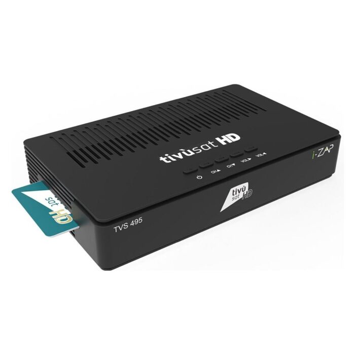 I-zap Decoder Tivùsat Classic Hd Black TVS 495 DVB-S2-izap