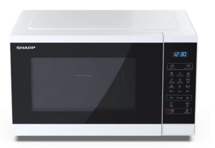 FORNO MICROONDE CON GRILL 25L 800W/1000W SHARP YC-MG252AE-W WHITE