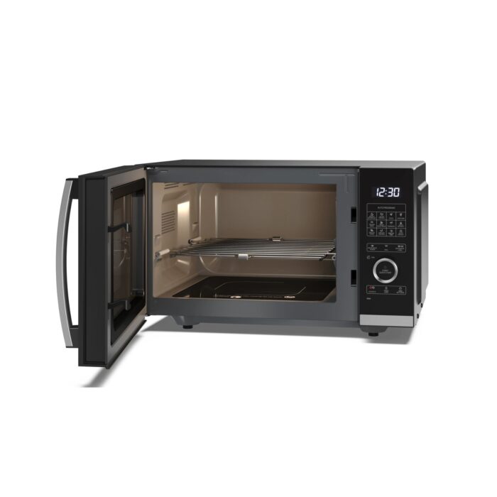 FORNO MICROONDE CON GRILL 25L 900W/1000W SHARP YC-QG254AE-B BLACK - immagine 3